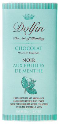 Zartbitter mit Minze